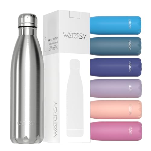 Image of WATERSY Stainless Steel water bottles,17oz /500ml Insulated Water Bottle