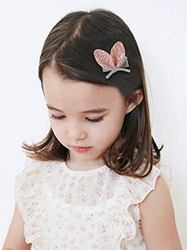 6pc Multicolor Bows Alligator Clip Hair Accessories Set