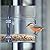 Nature's Way Win-3 Clear View Window Bird Feeder with Strong Suction Cups, Transparent Outdoor Wild Bird Seed Feeder and Décor, 2 Cup Capacity, Clear, 6.5"