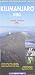 Kilimanjaro - Kibo Climbing and Trekking Map: Including Moshi & Arusha City Plans