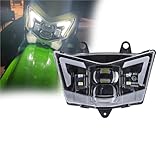 ERALOPTEN LED Headlight H-igh Low Beam DRL Compatible With Kawasaki KLR KLX 125 140 250 300 450 650