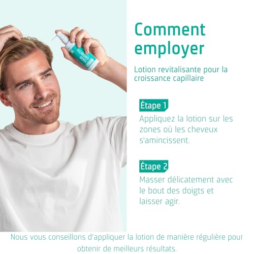 Chute de cheveux ? Stimulez la pousse avec Neofollics Lotion 7% Neoxyl 90ml