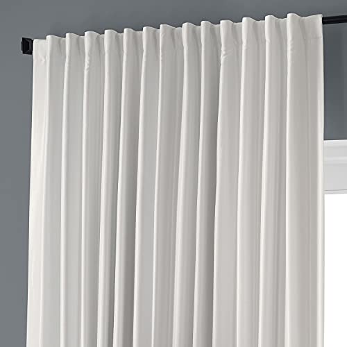 Hpd Half Price Drapes Extra Wide Faux Silk Blackout Curtains For Bedroom - Vintage Texture (1 Panel) 100 X 108, Off White, Pdch-Kbs2Bo-108-Dw #TOP3