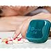 Weekly Pill Organizer, 2-in-1 First Aid Kit for Car Travel Pill Box Planner Purse for AM/PM Day Trip by Rachsa (Blue)