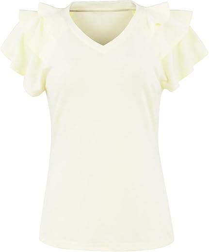 SHEWIN Women’s Casual Boho Floral Print V Neck Long Sleeve Loose Blouses Shirts Tops