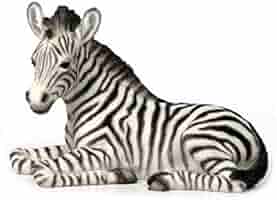 EM様御専用 ブラジリアン Lenny ZEBRA and white OP Ceramic reproduction of a Savannah Zebra - MARIONI