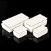 1pcs 99% Alumina Square Crucible with Lid for Laboratory and Industrial Use - Melting and Analysis Tool(9ml(60x30x10mm))