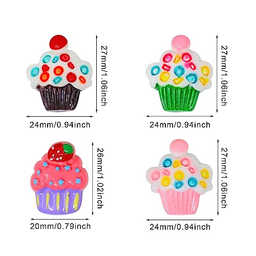 Dijes de slime para fundas de teléfono: decora fácilmente con cabujones de cupcakes 3