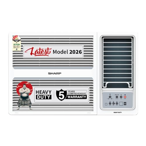 Sharp 1.5 Ton 3 Star Fixed Speed Window AC