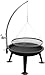 Produktbild XL Schwenkgrill LINUS 60 / Grillrost aus Edelstahl / Feuerschale aus Metall TOP Qualität mit Galgen NEU & OVP