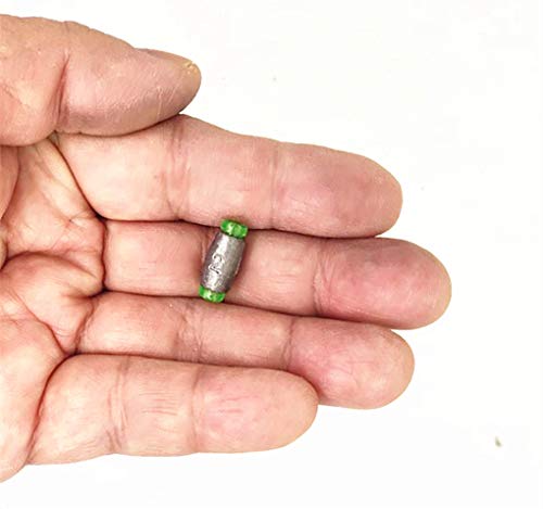 Toasis Fishing Rubber Core Weights Removable Rubber-core Sinkers (2g/0.07_Oz-50pcs)