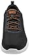 Skechers Herren Go Walk Max – 54601 Sneaker, Charcoal/Orange, 44 EU