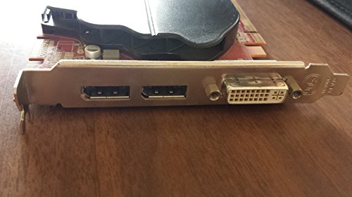 Carte graphique AMD FirePro V5800 1Go pour PC compact matériel informatique avec connecteur DisplayPort - 2