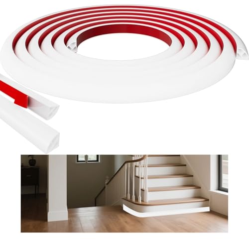 Barrera de ducha de 78 pulgadas, barrera de agua, tope de agua, borde de escalera, reborde de escalera, presa de ducha redonda para suelo, bañera, moldeado flexible de zapatos alrededor de escaleras