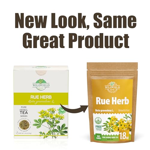 Image of 1.8 oz. Ruda Rue Herb Dried Rue Tea (Ruta Graveolens) - 50g Herbal Tea Rueda Seca Ruda Seca