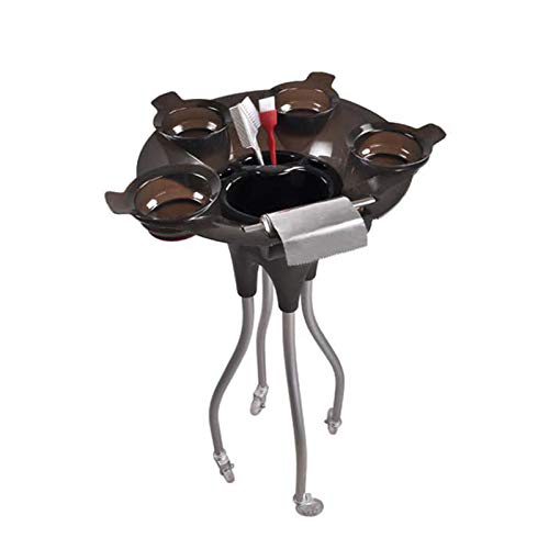 LUNICASHA Carrello da parrucchiere con 4 ciotole colorate, MTZXL-212