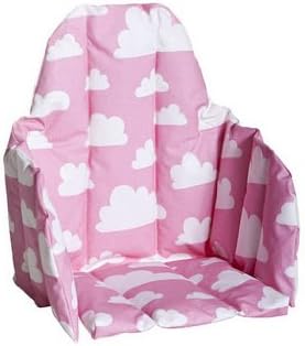 Farg Form Seat Child Chair with Cloud Print (Pink)