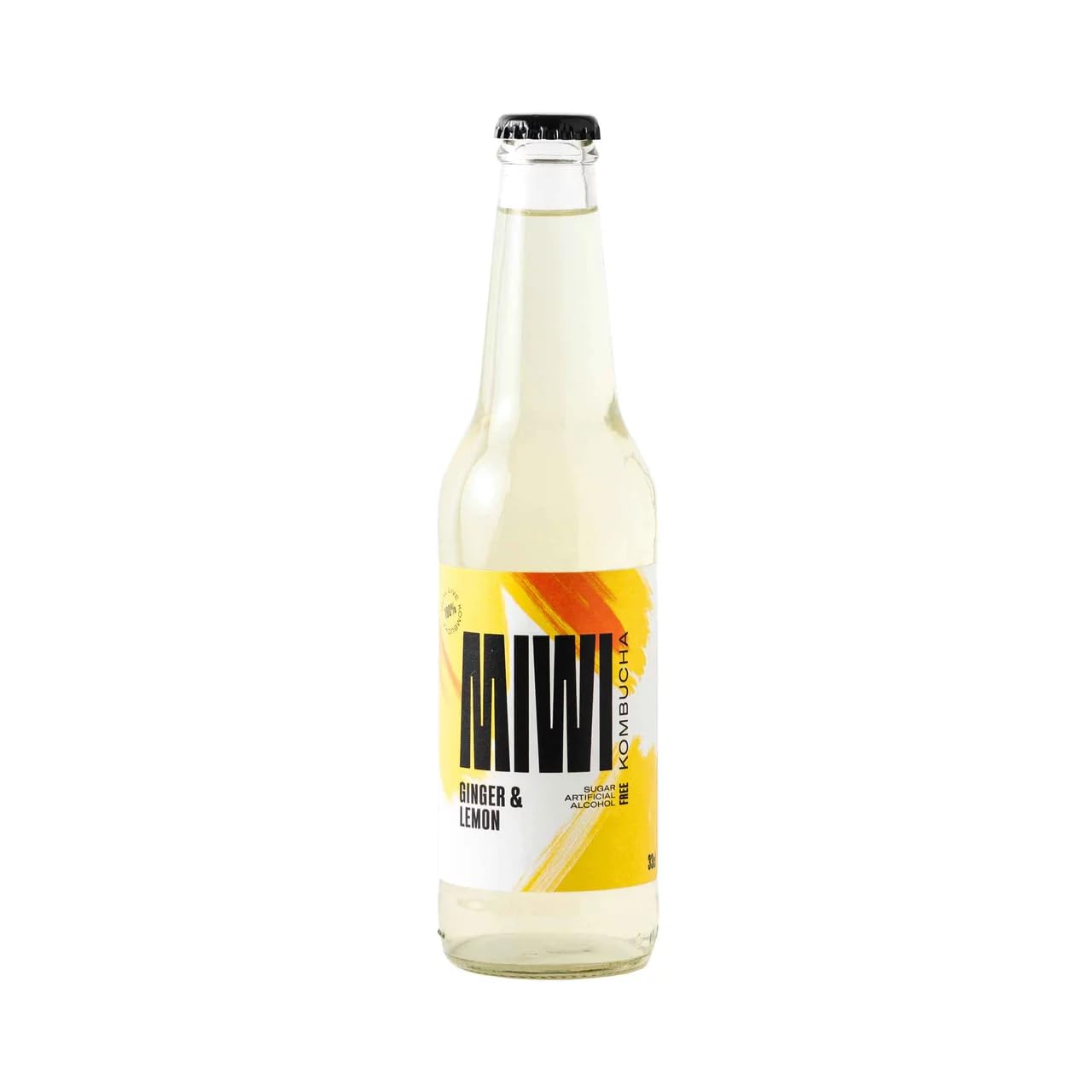 Kombucha Ingwer-Zitronen-Geschmack 330 ml 12er Pack