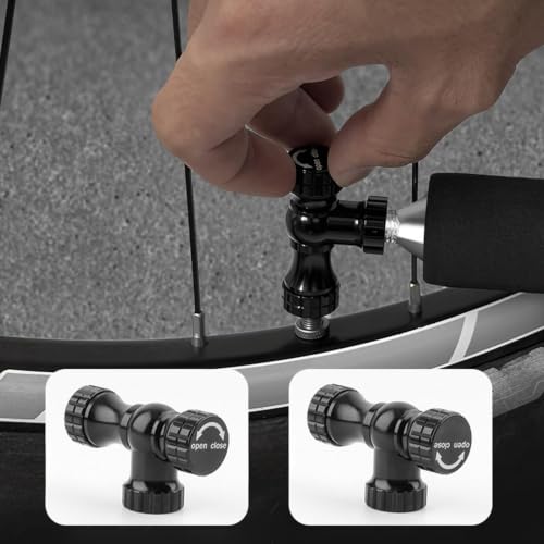 Inflador de neumáticos para bicicleta que soluciona pérdidas de aire 4