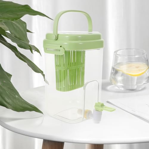 Dispensador de agua de 2l para nevera con grifo práctico 7