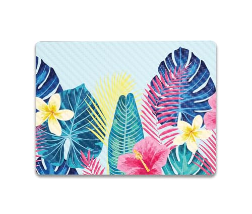 Image of MightySkins Carbon Fiber Skin Compatible with Microsoft Surface Laptop Go 3 (2023) Full Wrap Kit - Summer Vibes | Protective, Durable Textured Carbon Fiber Finish | Made in The USA