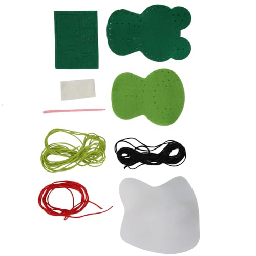 Tonysa Kit D'artisanat de Couture de Jouet de Poupée de Bricolage pour Le Travail Manuel des Enfants, Ensemble de Poupée en Tissu Mignon pour Les Filles de Plus de 5 Ans (Cache-Stylo Petite