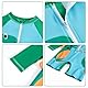 WYTbaby Baby Badeanzug Einteiler Langarm Uv Badebekleidung Mit Sonnenhut Uv Schutz für Baby Junge Mädchen 2-3 Jahre