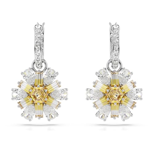 Swarovski Idyllia 5683243 rhodium flower earrings2