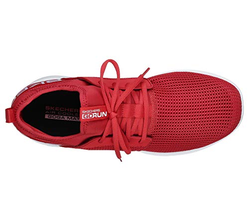 Skechers Go Run Fast Valor Tênis Masculino, 41, Vermelho