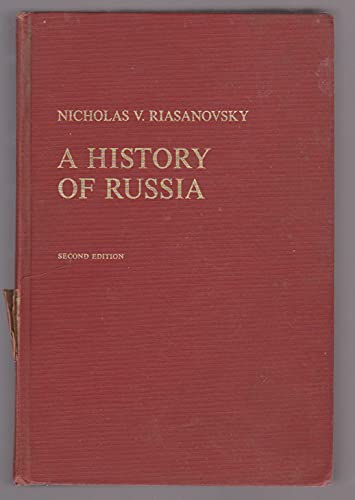 A History of Russian Second Edition B000MPR7FY Book Cover