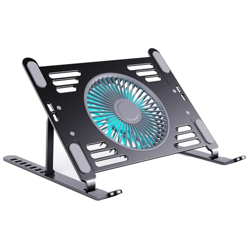Base para Laptop con Ventiladores y Panel de Aleación de Aluminio miniatura 6