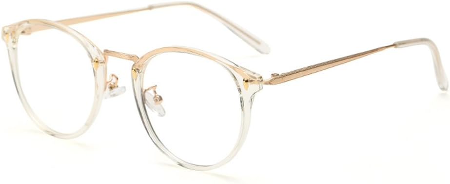 Korean Fashion Eyeglasses Frames Clear Lens Glasses Vintage Eyewear Spectacle Frames For Women Men