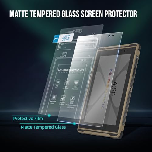 Protector de pantalla para Tablet HUGEROCK X7 2 piezas miniatura 2