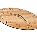 LAIGOO 12 Inch Wood Wall Clock Quartz Analog, Silent Non-Ticking, Decorative Modern Wall Clock Battery Operated for Living Room Bathroom Bedroom Kitchen Office School