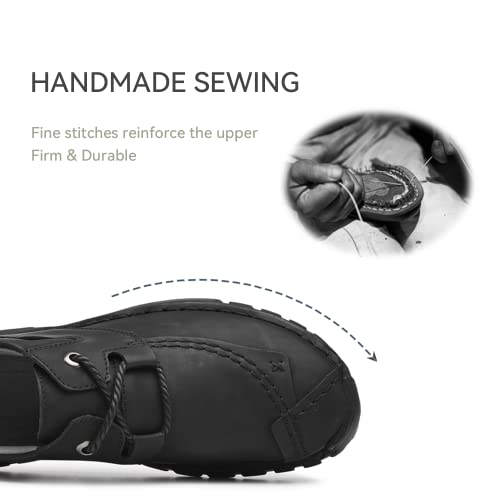 Men's Leather Casual Shoes Fashion Sneakers Driving Loafers Walking Shoes for Men3