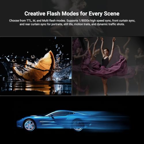 Image of NEEWER Z2PRO-C 2.4G TTL Round Head Flash Speedlite Compatible with Canon, Wireless Compatible with Godox, Upgraded UI, 76Ws 1 /8000s HSS, TTL /M TCM Switch, 7.2V /3000mAh Battery, 600 Full Power Flash