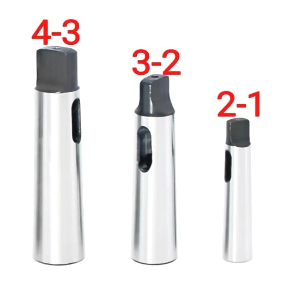 Manicotto per punta a cono decrescente, Adattatori for manicotti cono Morse da 3 pezzi MT1 MT2 MT3 MT4 for trapano fresa for macchine CNC