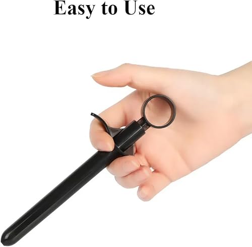 Miniatura 2 de Inyector de lubricante de enema, aplicador de jeringa reutilizable con escalas precisas, juguetes sexuales para adultos, hombres, mujeres, parejas