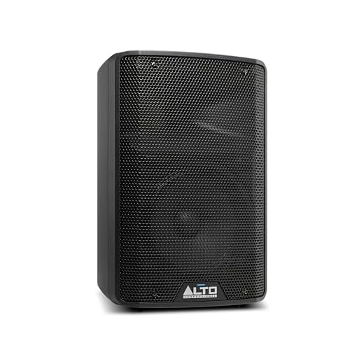 Alto Professional TX308 – 350 W aktiv PA högtalare med 8 tums baselement för mobila DJ:s och musiker, små lokaler, ceremonier och sportevenemang