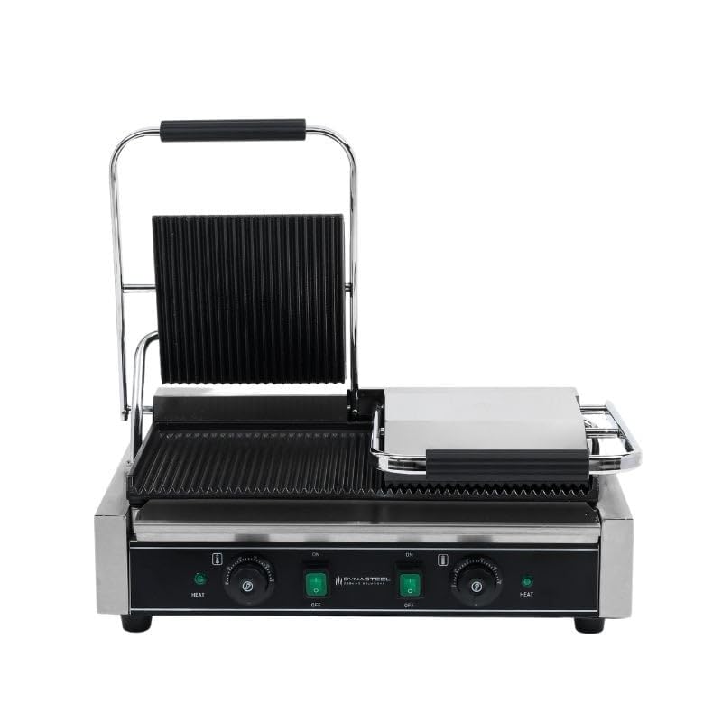 Grill Panini Double - Plaques Rainurées
