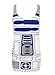STAR WARS R2-D2 Robot Juniors White Costume Tank Top Shirt (Juniors Large)