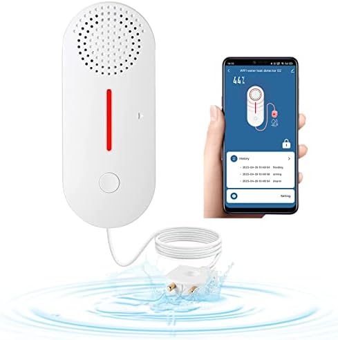 Moen 920-005 Flo Smart Water Leak Detector, White, 3-Pack, Water