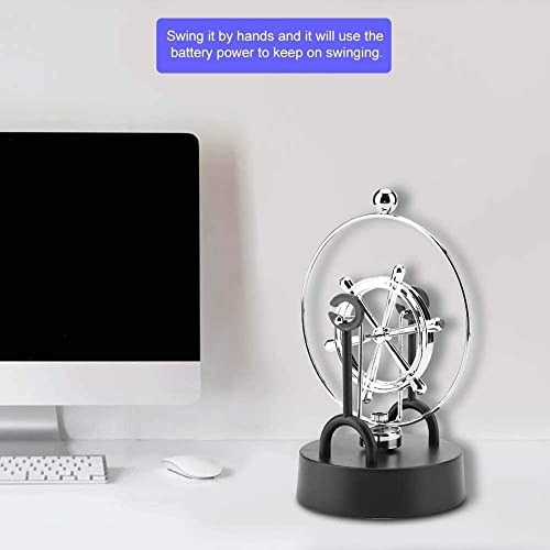 Image of AUGEN Balancing Pendulum Durable Metal Innovative Stress Relief Toy for Home Office Desktop Gift Decoration (1 Piece, 7579B6)