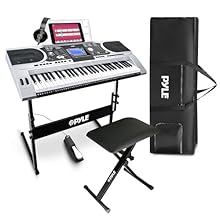 Karaoke Keyboard: A compact and portable 2-in-1 musical piano keyboard designed for playing and singing along, perfect for creating an interactive and entertaining atmosphere anywhere you go. User-Friendly Operation: Features a straightforward electr...