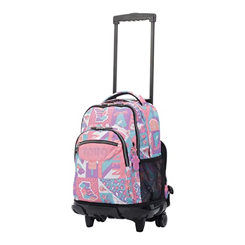 Mochilas totto rosa ruedas - Lo mejor de 2021 - Reseñas y ranking -  opiniondeproductos.es