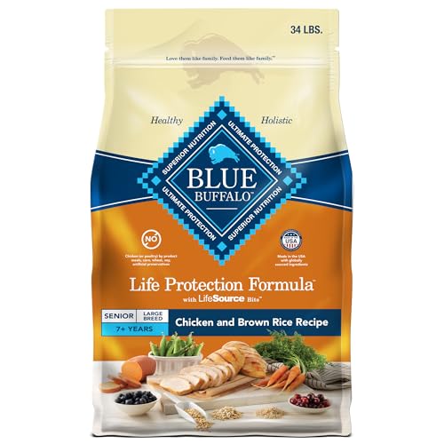 Blue Buffalo Life Protection Formula Large Breed Senior Dry Dog F...