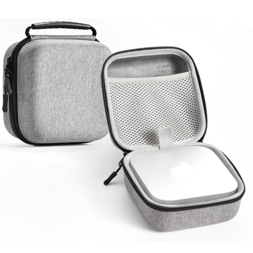 2024 Apple Mac mini M4/M4 Pro Ή [P[X񂰉\ȕیVFhh~AP[X̂, ^ѕ֗Ȏ[obOϏՌLOP[X (grey)