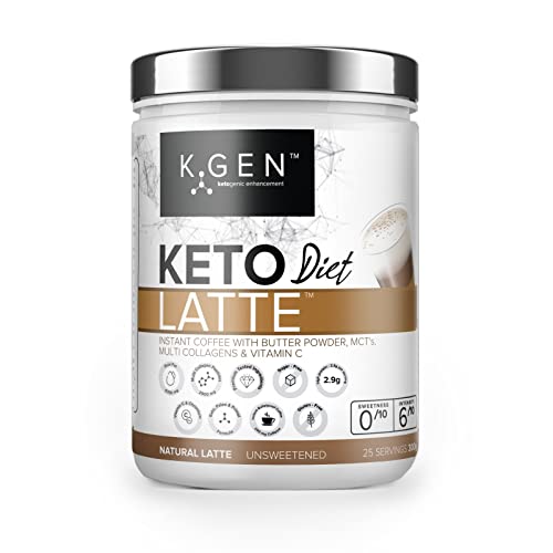 Instant Bulletproof Keto Coffee Latte