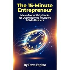 The 15-Minute Entrepreneur Audiolibro Por Dave Espino arte de portada