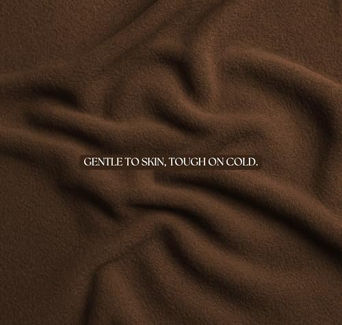 Image of VAS COLLECTIONS Luxury Warm Winter Elastic Fitted Bedsheet with 2 Pillow Covers - Ultra Soft Flannel Velvet Touch, Cozy & Wrinklefree lintfree Size - 78x72+10 Inches (Dark Brown)